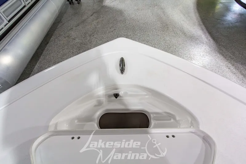 Slide: The Image of 2026 Tidewater 210 CC Adventure boat deck at Lakeside Marina showroom. - 43