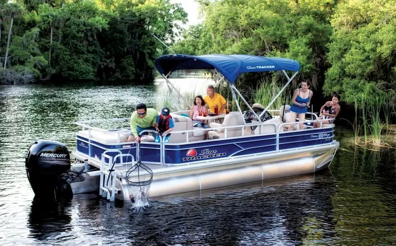 Slide: The Image of Sun Tracker Fishin' Barge 22 XP3 2016 - 17