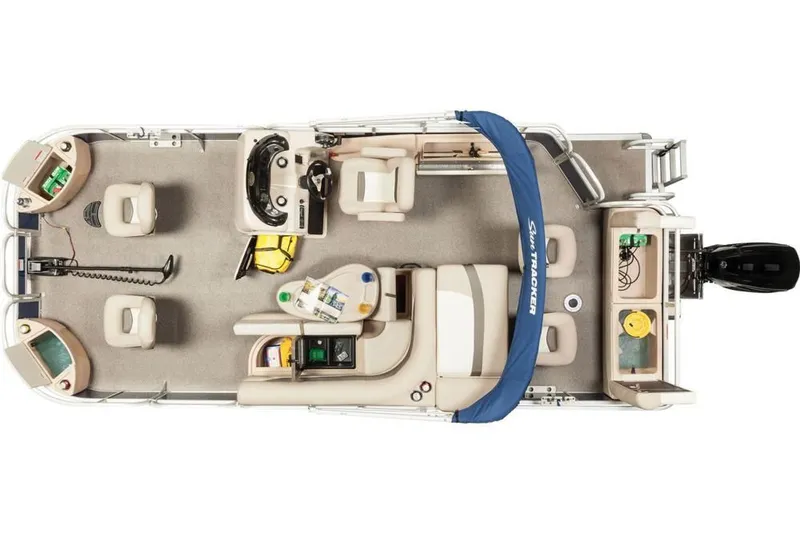 Slide: The Image of Sun Tracker Fishin' Barge 22 XP3 2016 - 21