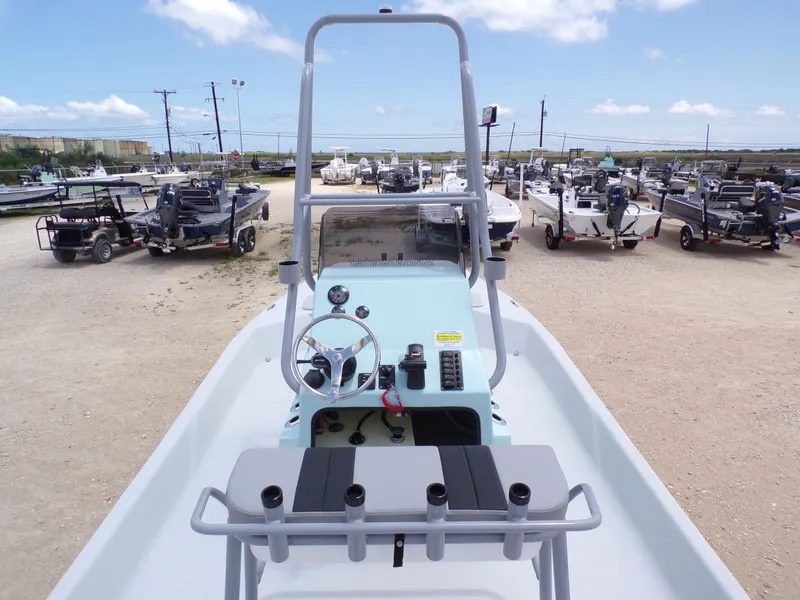 Slide: The Image of 2026 Shoalwater 20' Catamaran at a boatyard. - 23