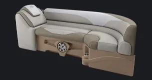 Slide: The Image of Tahoe 21' LTZ Quad Lounge 2026 - 11