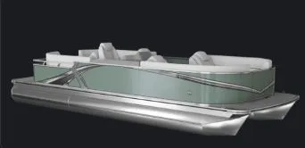 Slide: The Image of Tahoe 21' LTZ Quad Lounge 2026 - 8