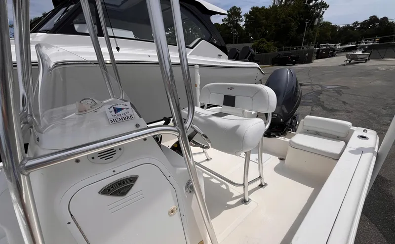 Slide: The Image of Interior view of a 2014 Tidewater 196 CC Adventure boat. - 12