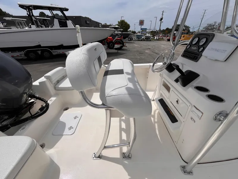 Slide: The Image of Interior view of a 2014 Tidewater 196 CC Adventure boat. - 6