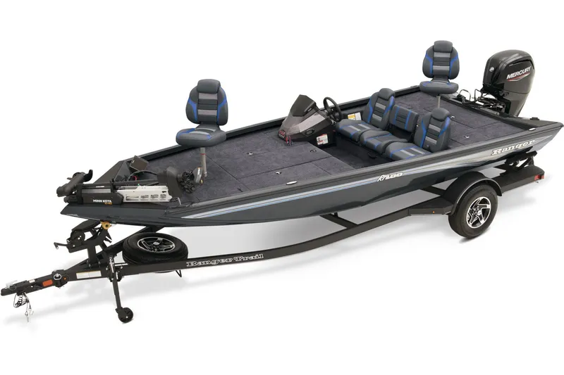 The Image of 2026 Ranger RT188 boat on trailer by a scenic lake. - 0