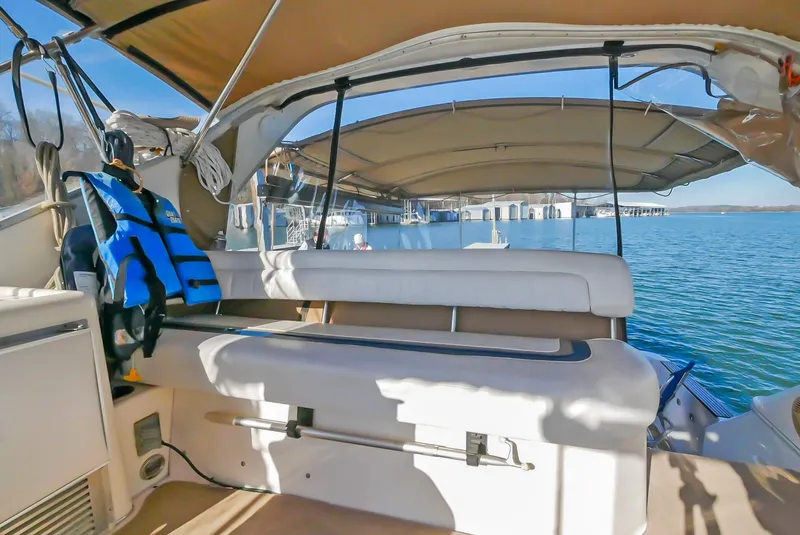 Slide: The Image of Interior of a 1993 Sea Ray Express Bridge 350 yacht. - 40