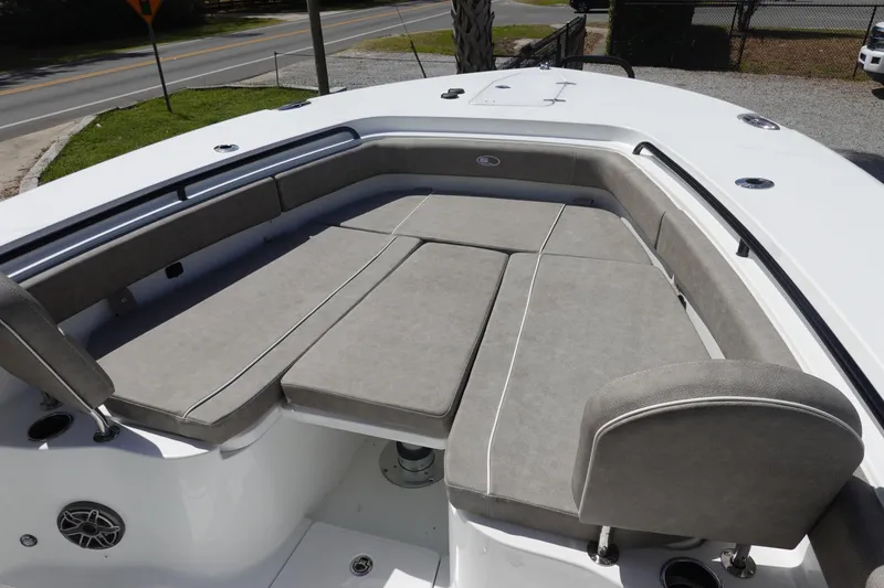 Slide: The Image of 2026 Sea Hunt Gamefish 28 Forward Seating with cushioned bow area. - 30