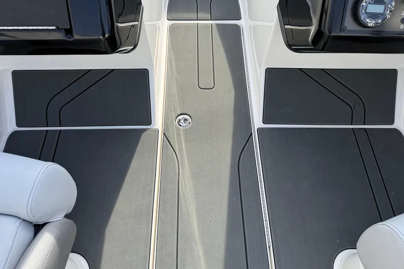 Slide: The Image of Interior of 2026 Bayliner V20 with modern design. - 12