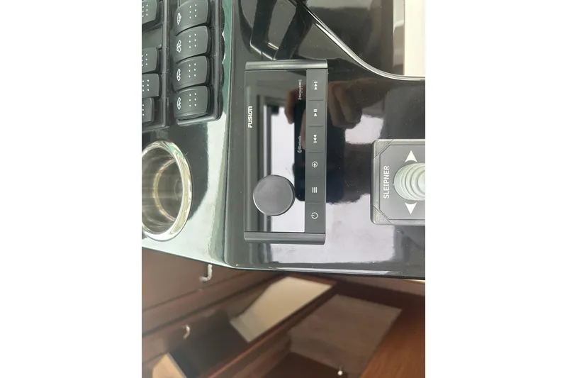 Slide: The Image of Interior view of 2025 Beneteau Antares 11 Coupe, showcasing modern design and spacious layout. - 41