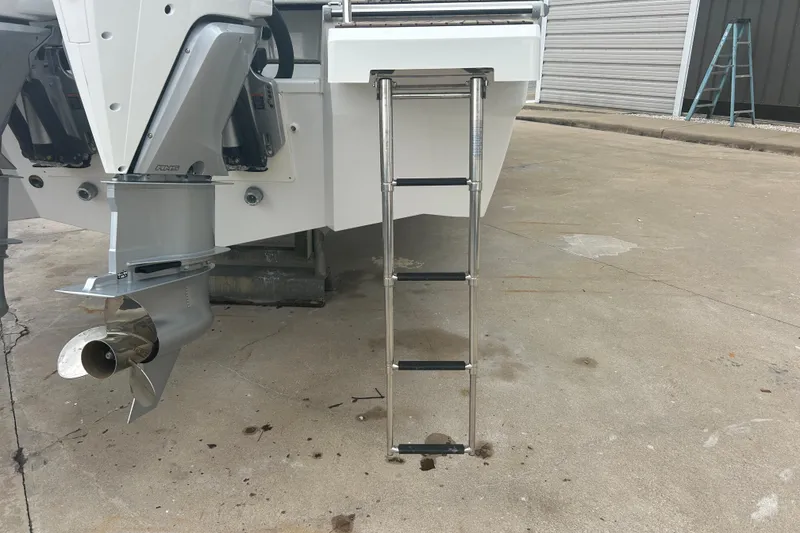 Slide: The Image of 2025 Beneteau Antares 11 Coupe boat on display, showcasing sleek design and modern features. - 5