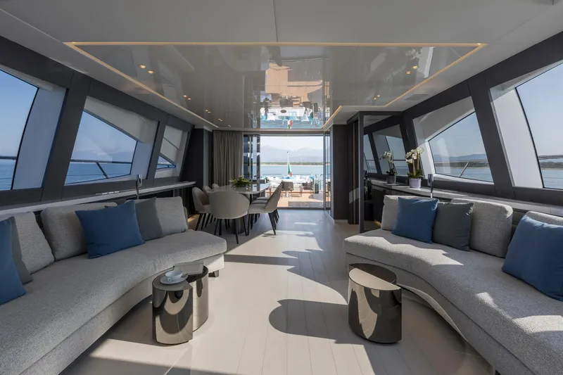 Slide: The Image of Engine room of 2020 Mangusta 110 Open yacht with Kohler generator and equipment. - 31
