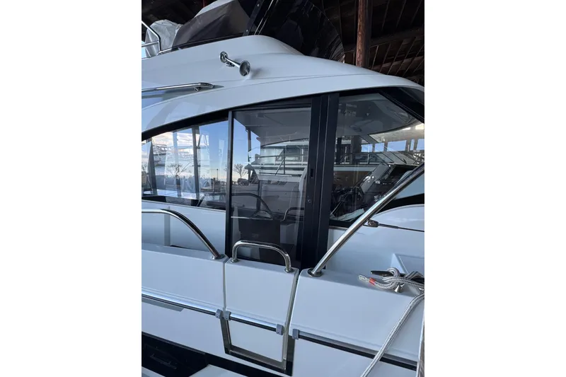 Slide: The Image of 2025 Beneteau Antares 11 Fly yacht, showcasing sleek design and modern features. - 50