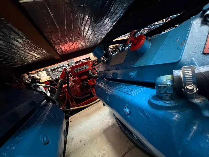 Slide: The Image of Carver 36 Aft Cabin Motor Yacht 1988 - 68