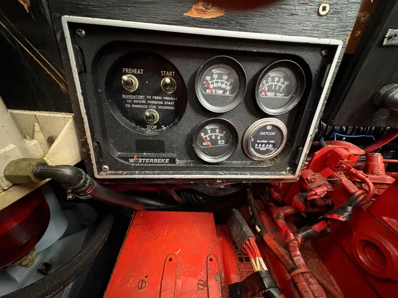 Slide: The Image of Carver 36 Aft Cabin Motor Yacht 1988 - 71