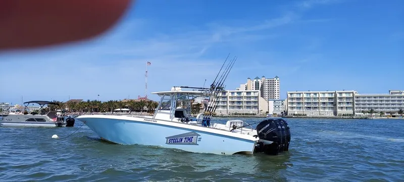 Slide: The Image of Fountain 38 Center Console 2011 - 2