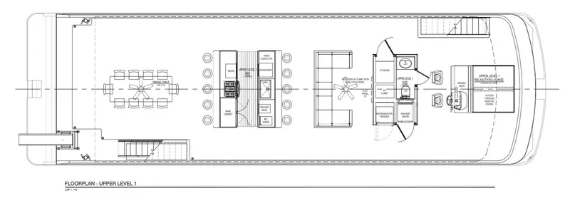 Slide: The Image of Floor plan of Adonia Utopia Share #12, upper level, 2019 model. - 3