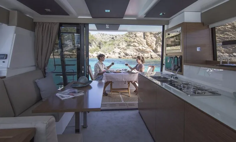 Slide: The Image of Manufacturer Provided Image: Fountaine Pajot MY 37 Cockpit - 40