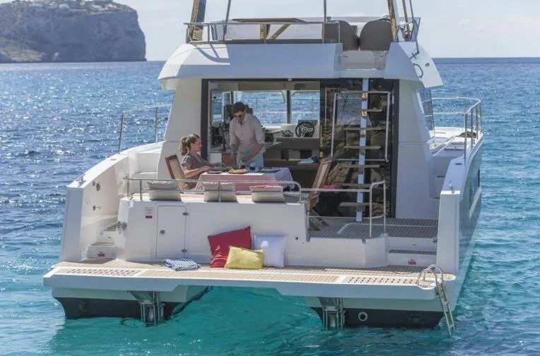 Slide: The Image of Manufacturer Provided Image: Fountaine Pajot MY 37 Stern - 37