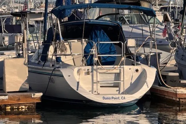 Slide: The Image of 1994 Catalina 270 sailboat docked at Dana Point, CA marina. - 4