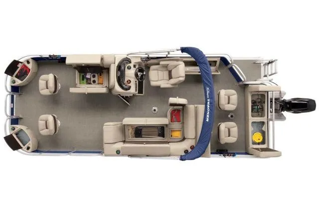 The Image of Sun Tracker fishing barge 22DLX 2019 - undefined