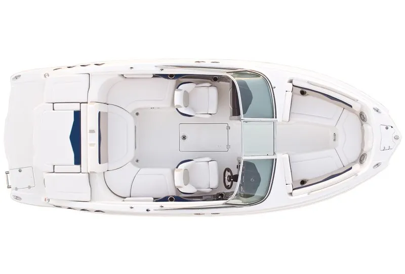 Slide: The Image of Manufacturer Provided Image: Top view of 2012 Chaparral 226 SSi boat interior layout. - 11