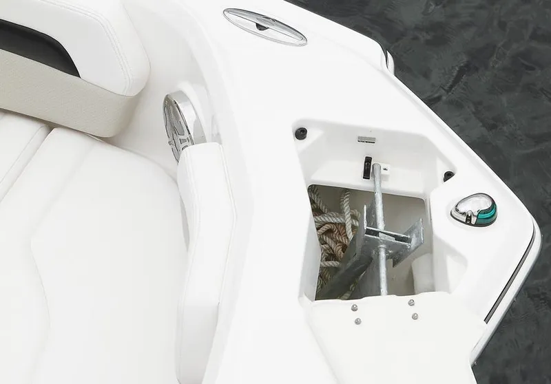 Slide: The Image of Manufacturer Provided Image: 2012 Chaparral 226 SSi boat anchor storage compartment. - 12