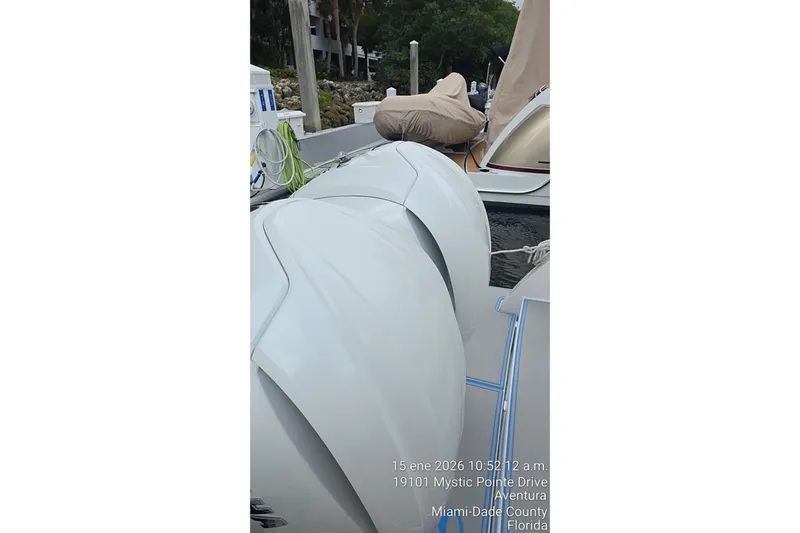 Slide: The Image of 2023 Regal 38 FXO boat docked at Mystic Pointe Drive, Aventura, Florida. - 69