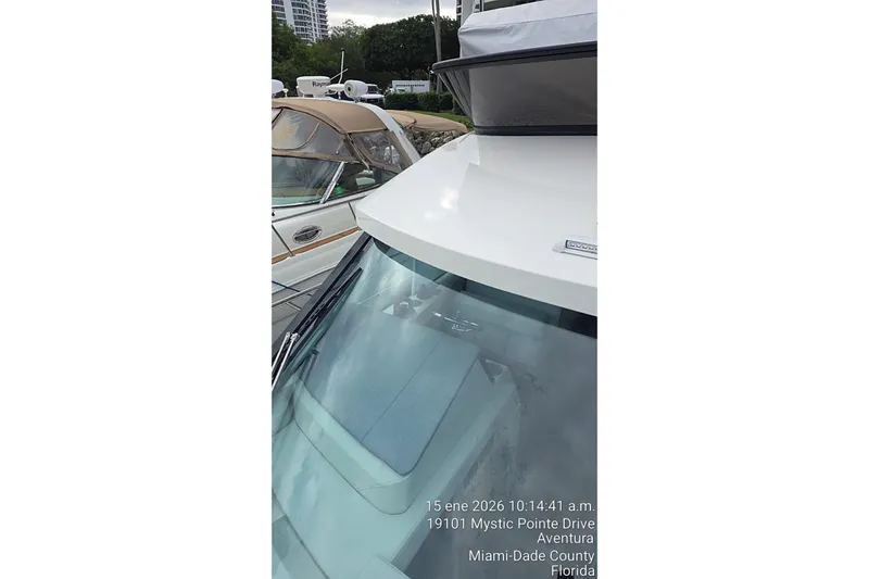 Slide: The Image of 2023 Regal 38 FXO yacht docked at Mystic Pointe Drive, Aventura, Florida. - 70