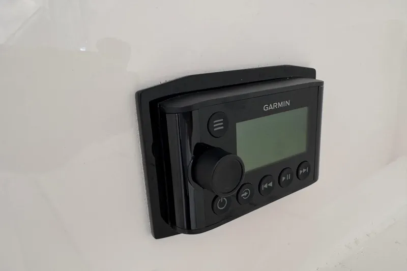 Slide: The Image of Garmin control panel on 2013 Cabo 44 Hardtop Express yacht. - 43