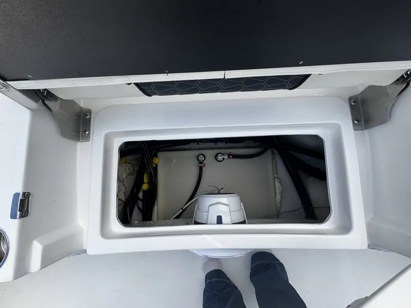 Slide: The Image of Interior view of 2026 Tidewater 2500 Carolina Bay boat. - 11