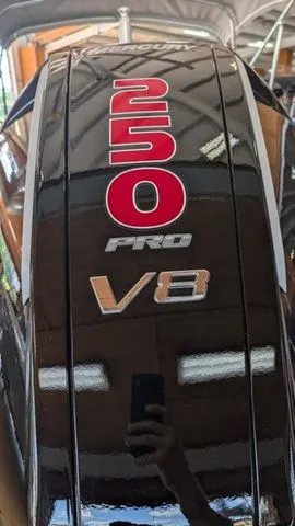 Slide: The Image of Ranger 2050MS 2026 with 250 Pro V8 engine cover. - 13