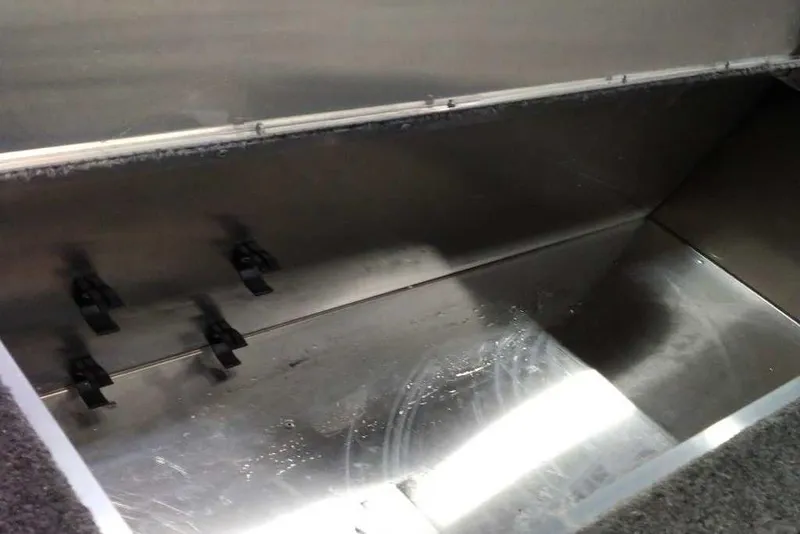 Slide: The Image of Interior view of 2026 Tracker Bass Tracker Classic XL boat compartment. - 69