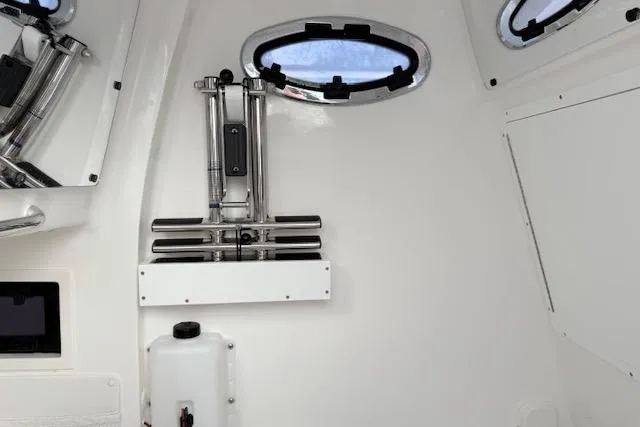 Slide: The Image of Seakeeper control panel on 2026 Tidewater 320 CC Adventure boat. - 23