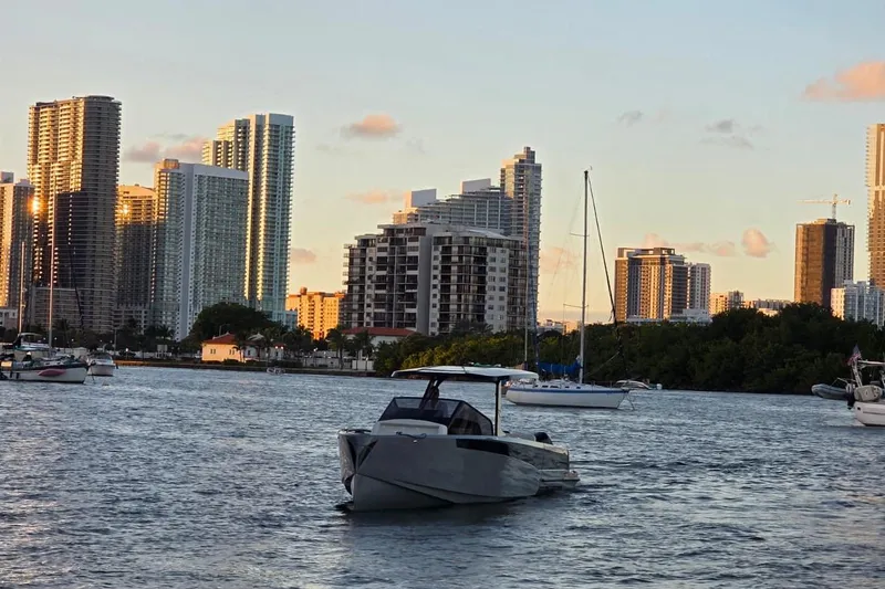 Slide: The Image of Luxury 2026 Virtue V10 yacht with sleek seating and modern design. - 20