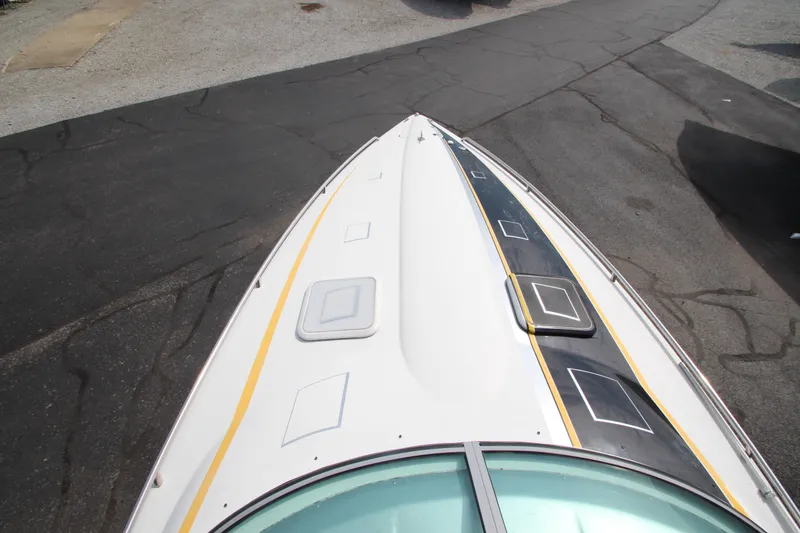 Slide: The Image of 2008 Formula 292 FASTech boat, aerial view of bow on pavement. - 13