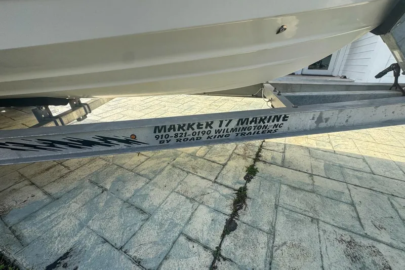 Slide: The Image of Trailer for 2018 Blue Wave 2400 PureBay boat by Road King Trailers. - 77