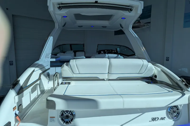 Slide: The Image of 2025 Formula 310 Bowrider I/O with luxurious interior design. - 10