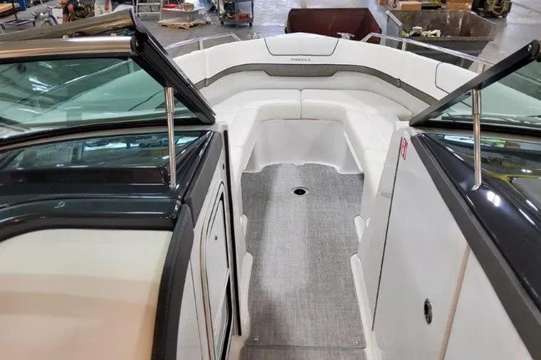 Slide: The Image of Interior view of 2025 Formula 310 Bowrider I/O boat. - 22