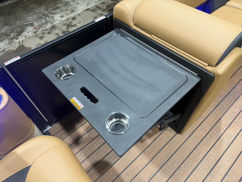 Slide: The Image of Bentley Pontoons Legacy 220 Navigator Quad Lounge & Honda 4-Stroke EFI 2026 - 26
