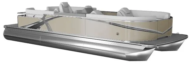The Image of Avalon LSZ 23' Quad Lounge Triple-Toon 2026 - 1