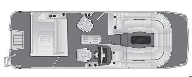 Slide: The Image of Bennington R Bowrider Swingback 25 RTSB 2026 - 2