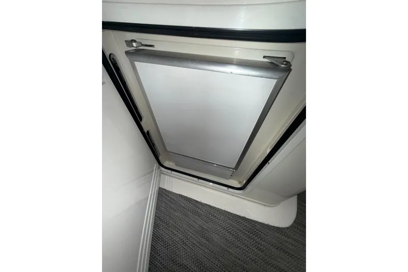 Slide: The Image of Built-in refrigerator on a 2001 Sea Ray 560 Sedan Bridge yacht. - 23