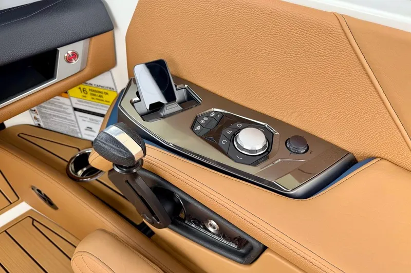 Slide: The Image of 2026 Nautique Super Air Nautique G23 control panel with sleek design and modern features. - 18