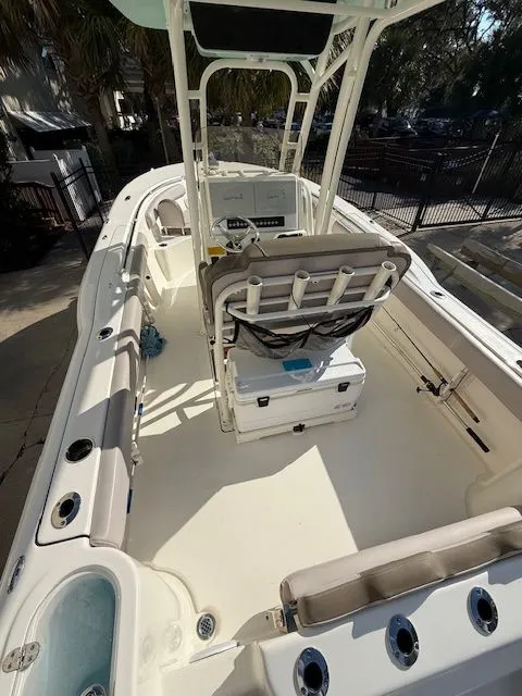 Slide: The Image of 2020 Key West 244 Center Console boat interior view. - 8