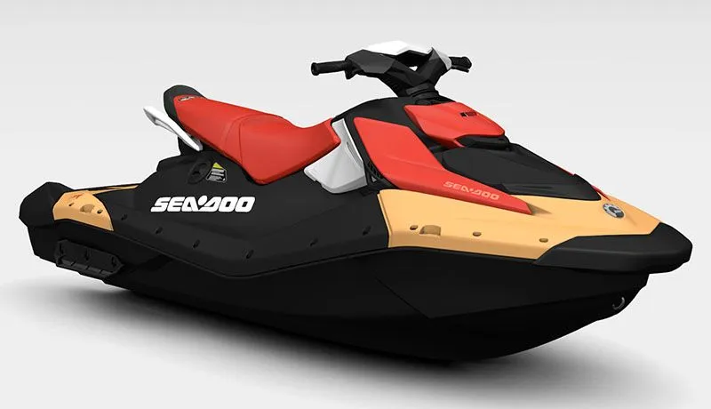 Slide: The Image of Sea-Doo Spark for 3 90 hp Convenience package with iBR 2025 - 3