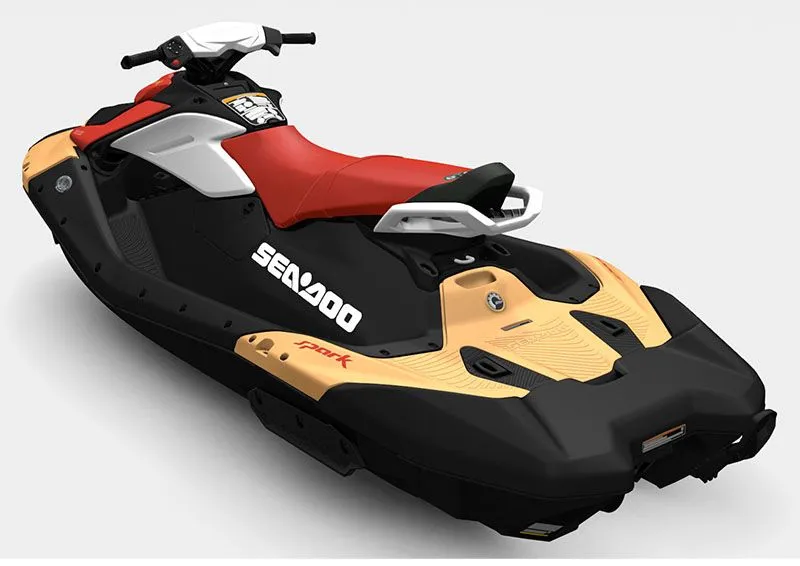 Slide: The Image of Sea-Doo Spark for 3 90 hp Convenience package with iBR 2025 - 5