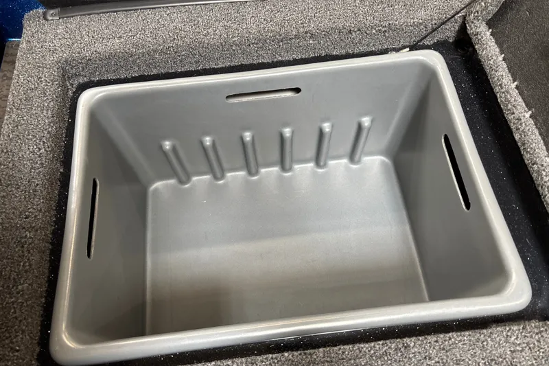 Slide: The Image of 2026 Nitro Z19 XL Pro boat storage compartment, featuring a spacious, durable interior design. - 34
