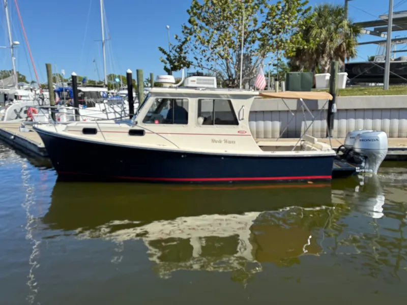 The Image of 2018 Eastern 27 Islander Hardback boat docked at marina. - 0