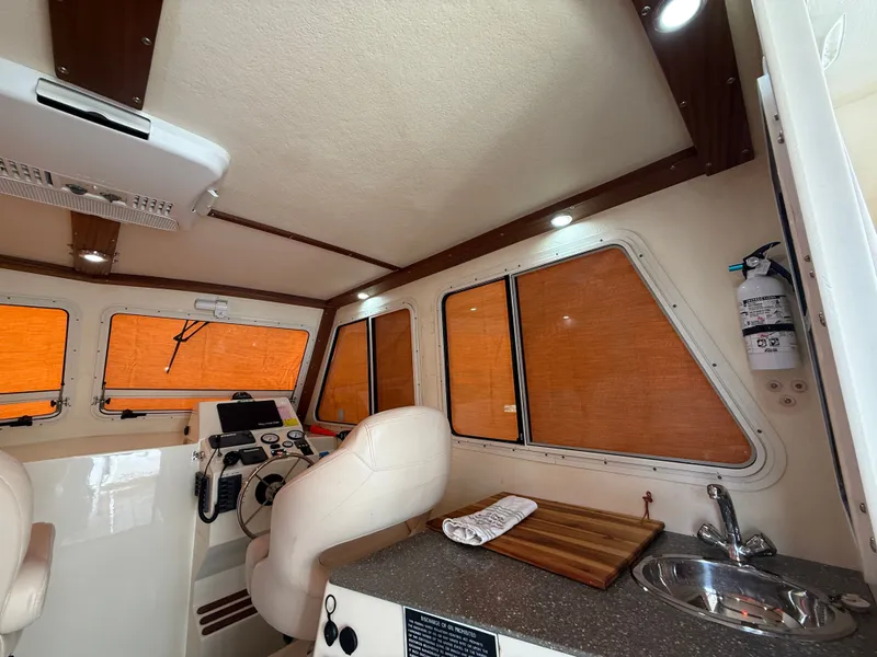 Slide: The Image of Interior of a 2018 Eastern 27 Islander Hardback boat. - 35
