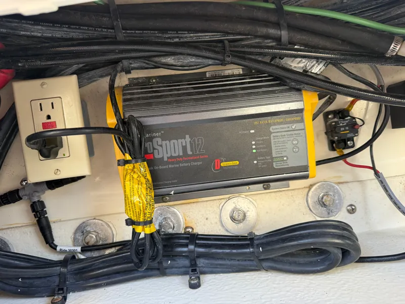 Slide: The Image of ProSport12 battery charger in Eastern 27 Islander Hardback 2018. - 40